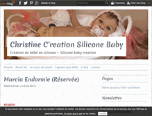 Tablet Screenshot of bebereborn.fr